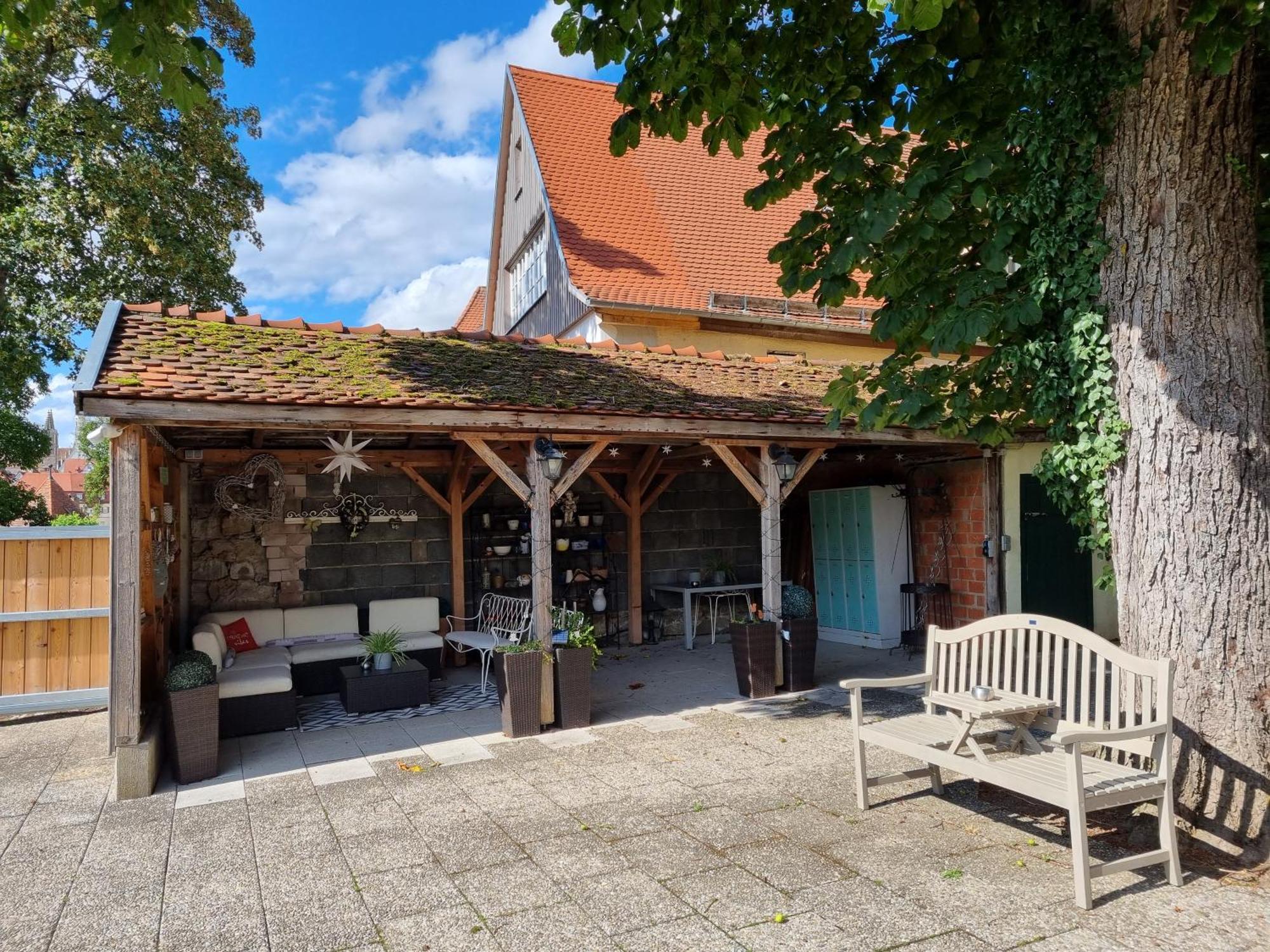 Boutiquehotel Goldene Rose - Self-Check-In Rothenburg ob der Tauber Ngoại thất bức ảnh