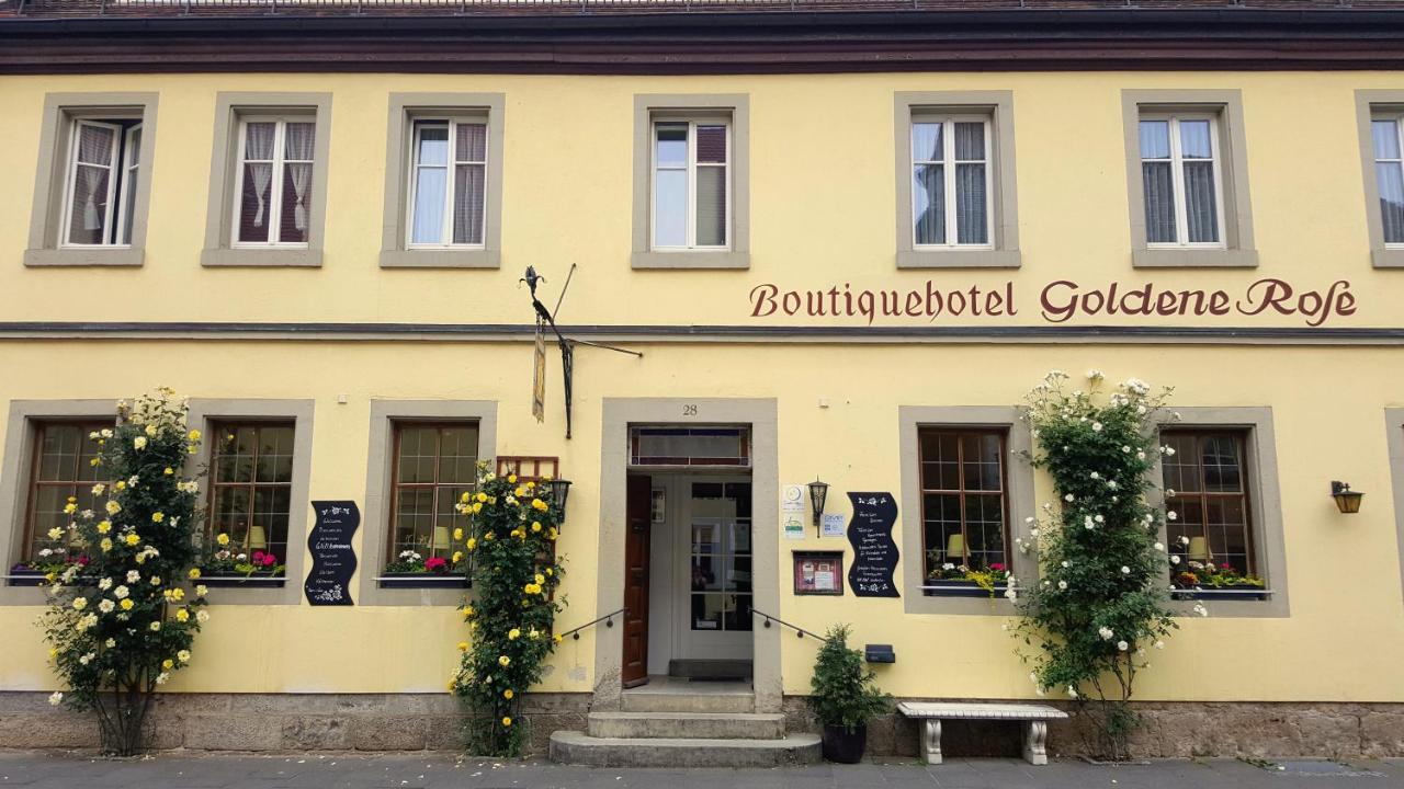 Boutiquehotel Goldene Rose - Self-Check-In Rothenburg ob der Tauber Ngoại thất bức ảnh